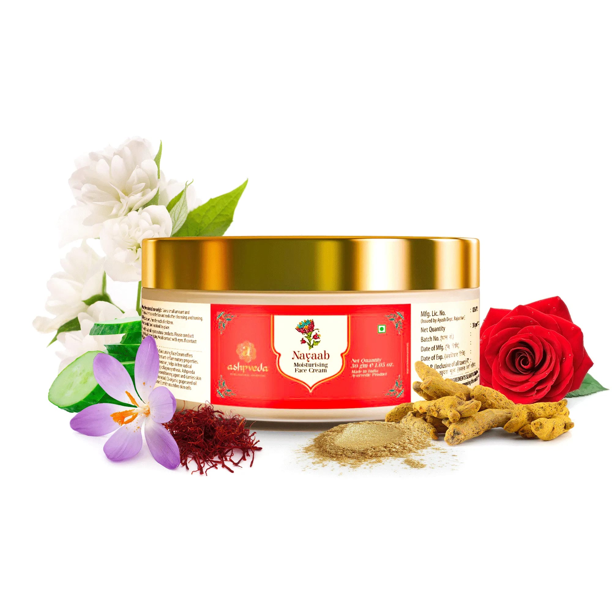 ashpveda Nayaab Moisturising Face Cream